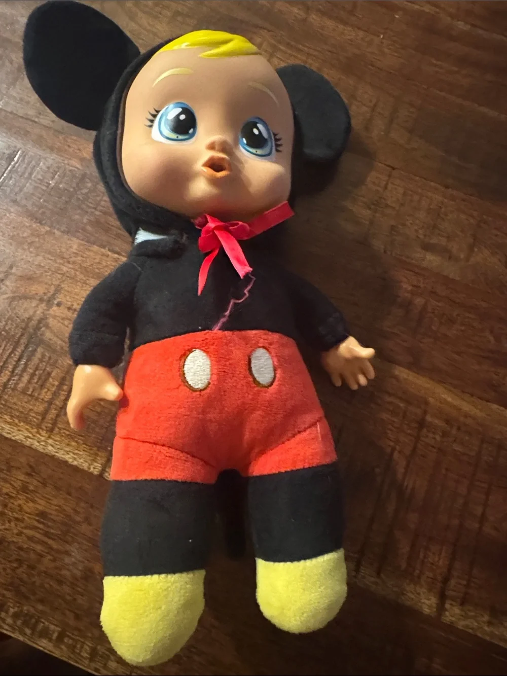 Doll dressed in Mickey Mouse costume - Kids Toy